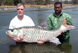 Fishing at Cauvery River