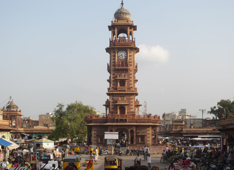 Clock Tower & Sadar Market Jodhpur, Rajasthan
