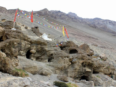 Tabo Caves Lahaul and Spiti