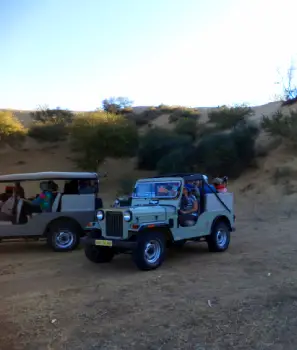 Jeep Safari Tour In Dunes Of Rajasthan