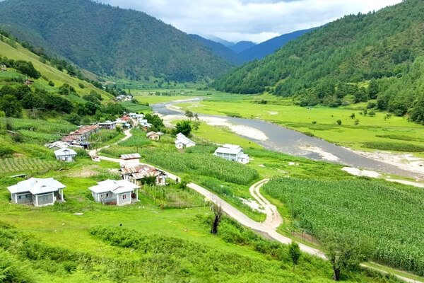 Sangti Valley in  Dirang