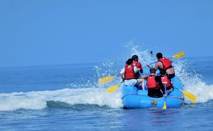 Sea Rafting in Goa