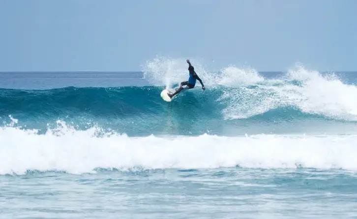 Surfboarding  in Goa
