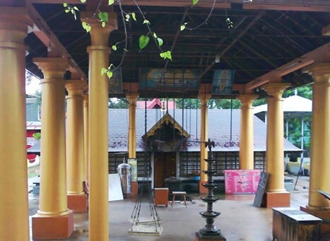 Poonkunnam Shiva Temple, Kerala