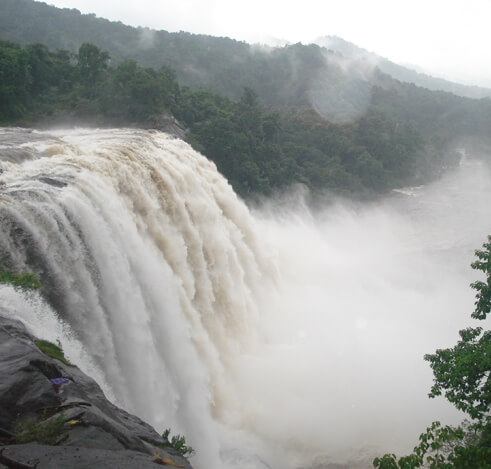 Athirapally and Vazhachal Waterfalls Thrissur, Kerala