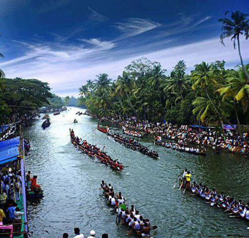 Boat Race Festival in Kerala
