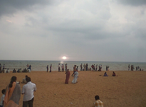 Shanghumukham Beach in Trivandrum