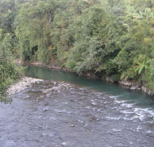 Dikhu River in Mokokchung
