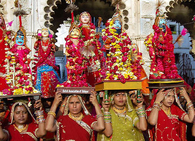 Information on the Widely Celebrated Gangaur Festival in Rajasthan | RJ  Tourism