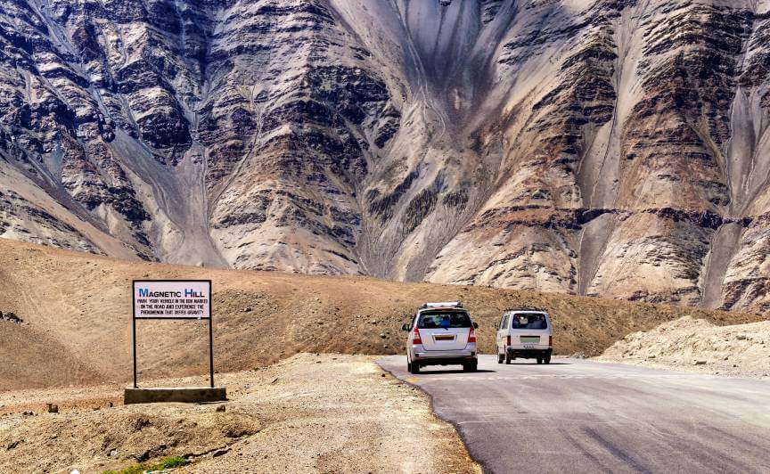 Magnetic Hills Ladakh