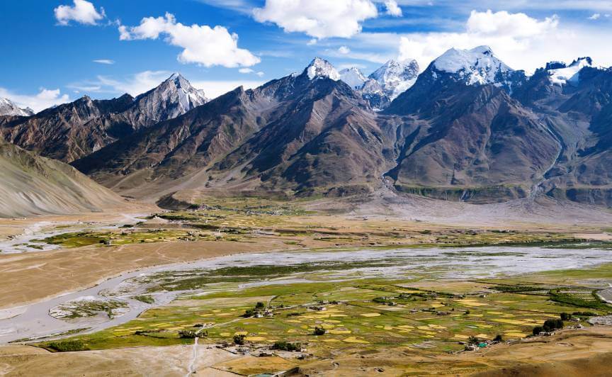 Zanskar Valley from Padum
